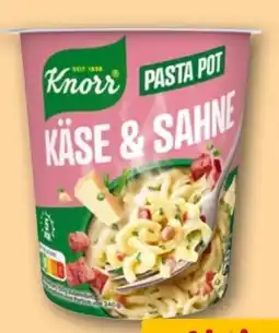 REWE Center Knorr Pasta Pot Käse & Sahne Angebot