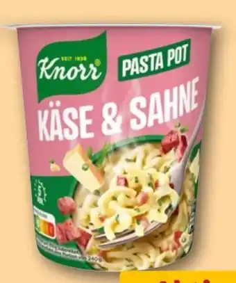 REWE Center Knorr Pasta Pot Käse & Sahne Angebot
