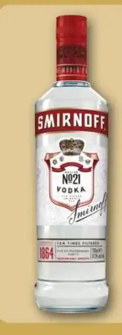 REWE Center Smirnoff Premium Vodka Red Label Angebot