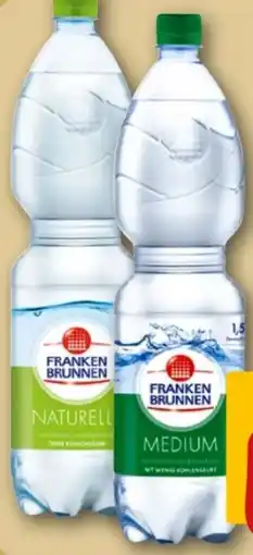REWE Center Franken Brunnen Mineralwasser Angebot