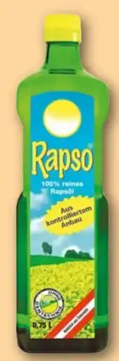 REWE Center Rapso 100% Reines Rapsöl Angebot