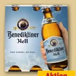 REWE Center Benediktiner Weissbier Hell Angebot