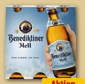 REWE Center Benediktiner Weissbier Hell Angebot