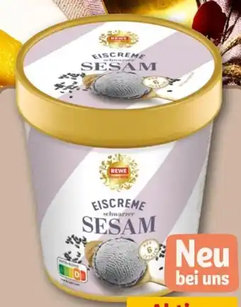 REWE Center Rewe Feine Welt Eiscreme Schwarzer Sesam Angebot