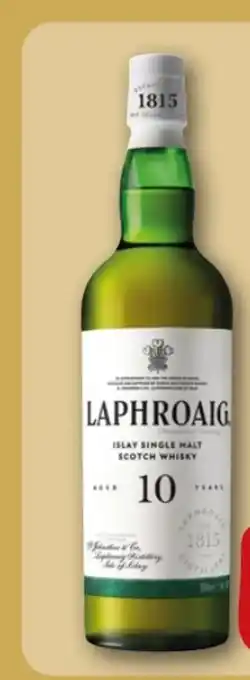 REWE Center Laphroaig Islay Single Malt Scotch Whisky 10 Years Angebot