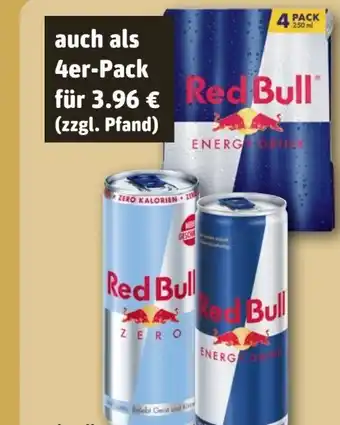 REWE Center Red Bull Energy Drink Angebot