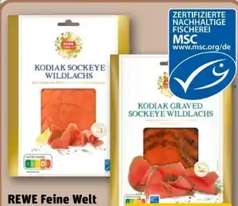 REWE Center Rewe Feine Welt Kodiak Sockeye Wildlachs Angebot
