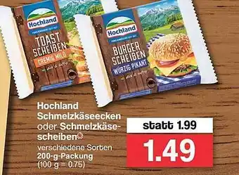 Famila Nord West Hochland Schmelzkäseecken Oder Schmelzkäse Scheiben Angebot