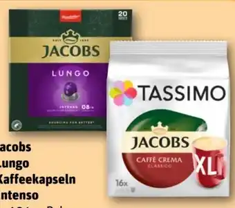 REWE Center Jacobs Kaffeekapseln Lungo Angebot