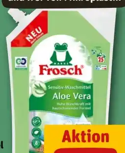 REWE Center Frosch Aloe Vera Sensitiv-Waschmittel Angebot