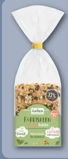 REWE Dr. Karg Kürbiskern Protein-Knäcke Angebot