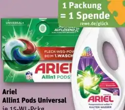 REWE Center Ariel All in 1 Pods Angebot