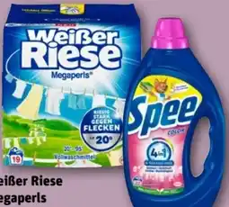 REWE Center Weißer Riese Waschmittel Megaperls Angebot