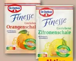 REWE Dr. Oetker Finesse geriebene Zitronenschale Angebot