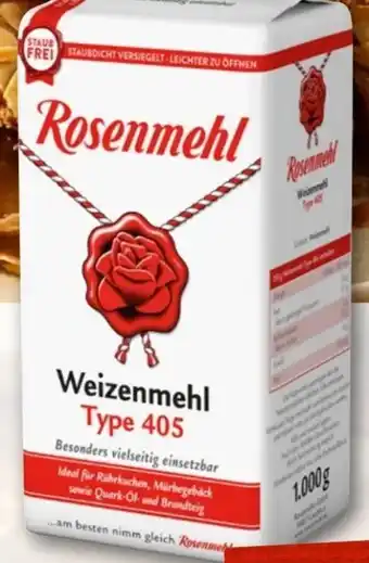 REWE Rosenmehl Weizenmehl Angebot