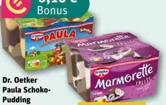 REWE Dr. Oetker Paula Schoko-Pudding Angebot