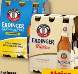 REWE Erdinger Weißbräu Zitrone Alkoholfrei Angebot
