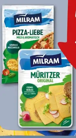 REWE Milram Reibekäse Pizza-Liebe Angebot