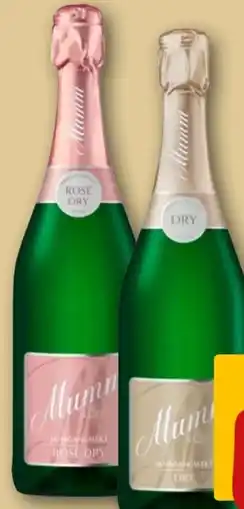 REWE Mumm & Co. Jahrgangssekt Rose Angebot