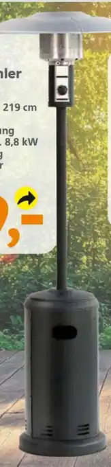 Globus Baumarkt TrendLine Terrassenstrahler Calentar Angebot