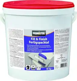 Globus Baumarkt Primaster Fertigspachtel Fill & Finish Angebot