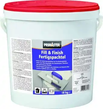 Globus Baumarkt Primaster Fertigspachtel Fill & Finish Angebot