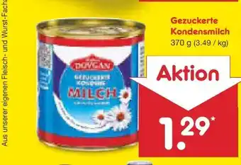 Netto Marken-Discount Dovgan Gezuckerte Kondensmilch Angebot
