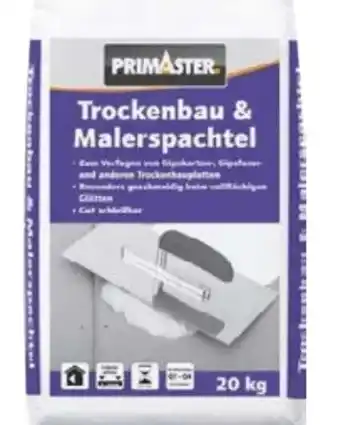 Globus Baumarkt Primaster Trockenbau & Malerspachtel Angebot
