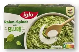Scheck-in-Center Iglo Spinat Angebot