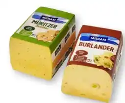 Scheck-in-Center Milram Burlander Angebot