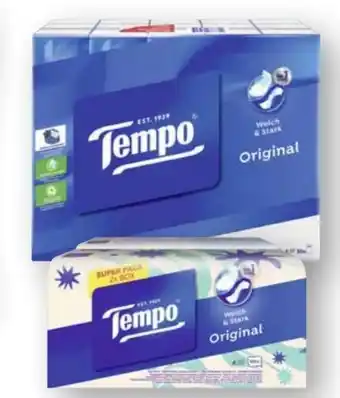 Scheck-in-Center Tempo Taschentücher Klassik Angebot