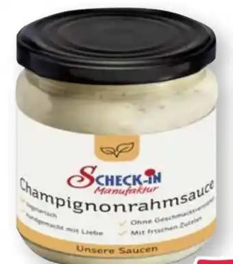 Scheck-in-Center Scheck-in Manufaktur Champignonrahmsauce Angebot