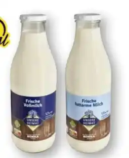 Scheck-in-Center Unsere Heimat Echt & Gut frische Milch Angebot
