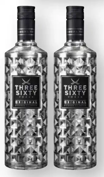 Scheck-in-Center Three Sixty Vodka Angebot
