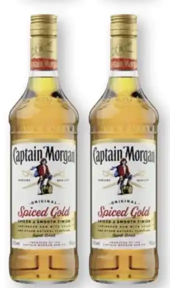 Scheck-in-Center Captain Morgan Original Spiced Gold Rum Angebot