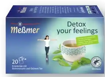 Scheck-in-Center Meßmer Wohfühltee Angebot