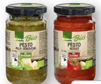 Scheck-in-Center Edeka Bio Pesto alla Genovese Angebot