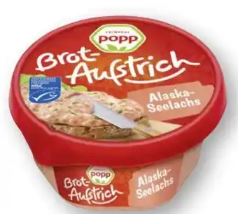 Scheck-in-Center Popp Alaska-Seelachs Brotaufstrich Angebot