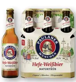 Scheck-in-Center Paulaner Hefe-Weißbier Naturtrüb Angebot