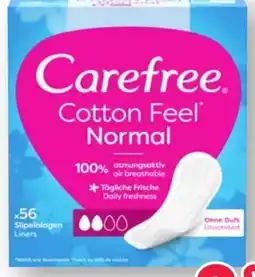 Scheck-in-Center Carefree Slipeinlagen Angebot