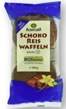 Scheck-in-Center Alnatura Bio-Schoko Reis Waffeln Vollmilch Cocos Angebot