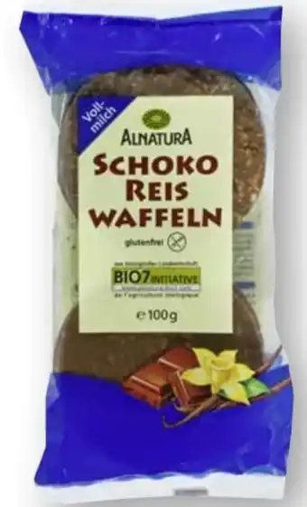 Scheck-in-Center Alnatura Bio-Schoko Reis Waffeln Vollmilch Cocos Angebot