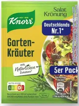 Scheck-in-Center Knorr Salat Krönung Angebot