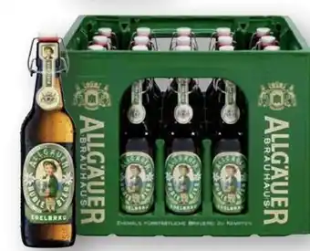 Scheck-in-Center Allgäuer Brauhaus Büble Edelbräu Angebot