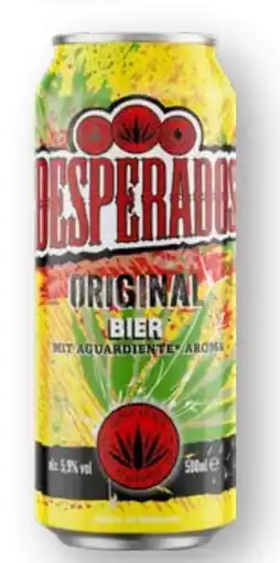 Scheck-in-Center Desperados Original Angebot