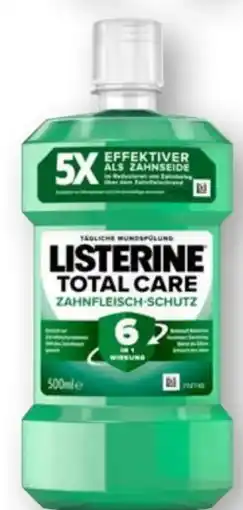 Scheck-in-Center Listerine Premium Mundspülung Angebot