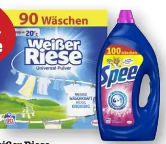 Scheck-in-Center Weißer Riese Waschmittel Universal Pulver Angebot