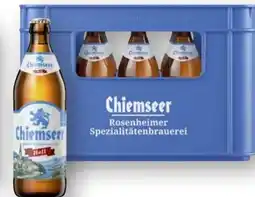 Scheck-in-Center Chiemgauer Brauhaus Rosenheimer Chiemseer Hell Angebot