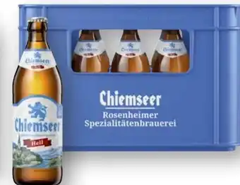 Scheck-in-Center Chiemgauer Brauhaus Rosenheimer Chiemseer Hell Angebot