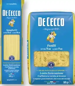 Scheck-in-Center De Cecco Teigwaren Angebot